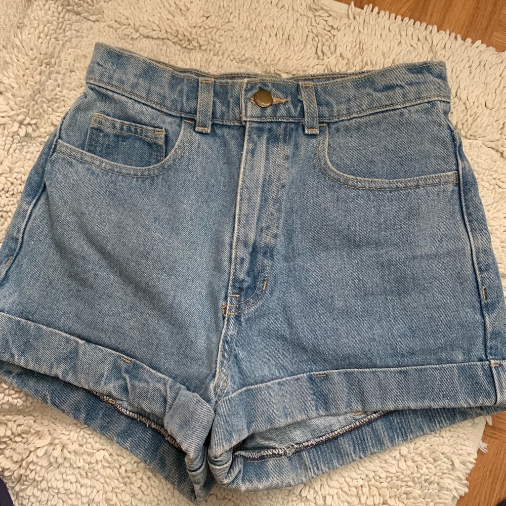 American Apparel (AA) high waisted shorts